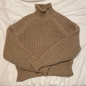 H&M Knit Crop Turtleneck